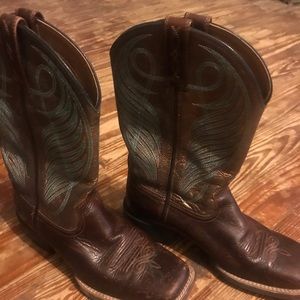 Corral Ladies Cowboy Boots size 7/2 rubber heal